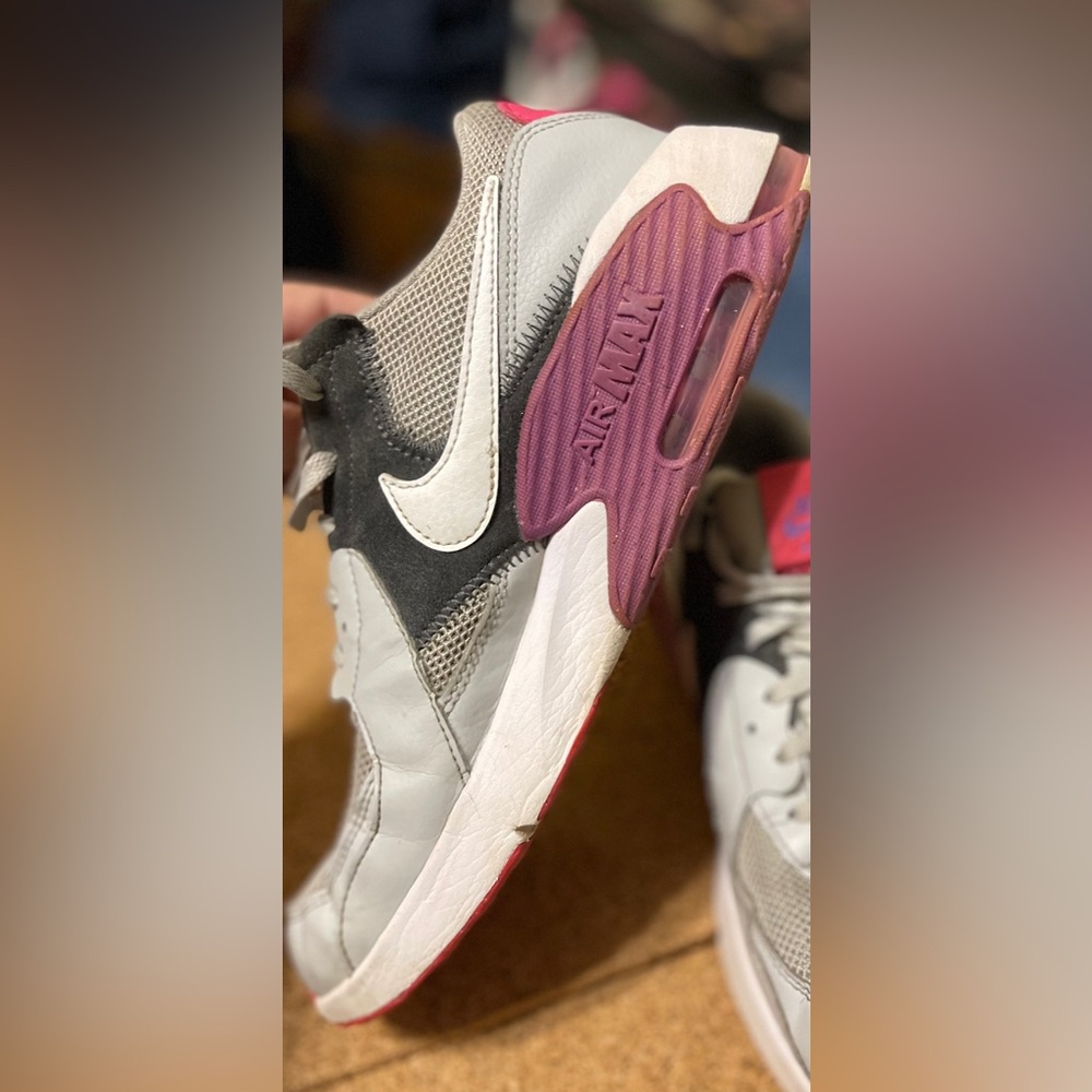 Nike 6.5Y Air Max Excee Grey Fog (GS) 
Sneakers Gray Purple Pink CD6894-003 - Picture 12 of 14
